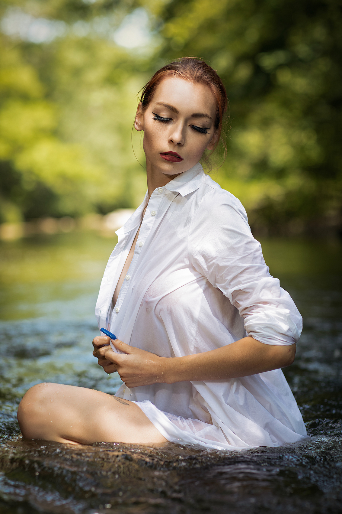 Anastasija - Modèle / Photo Shooting - Rivière - Sexy