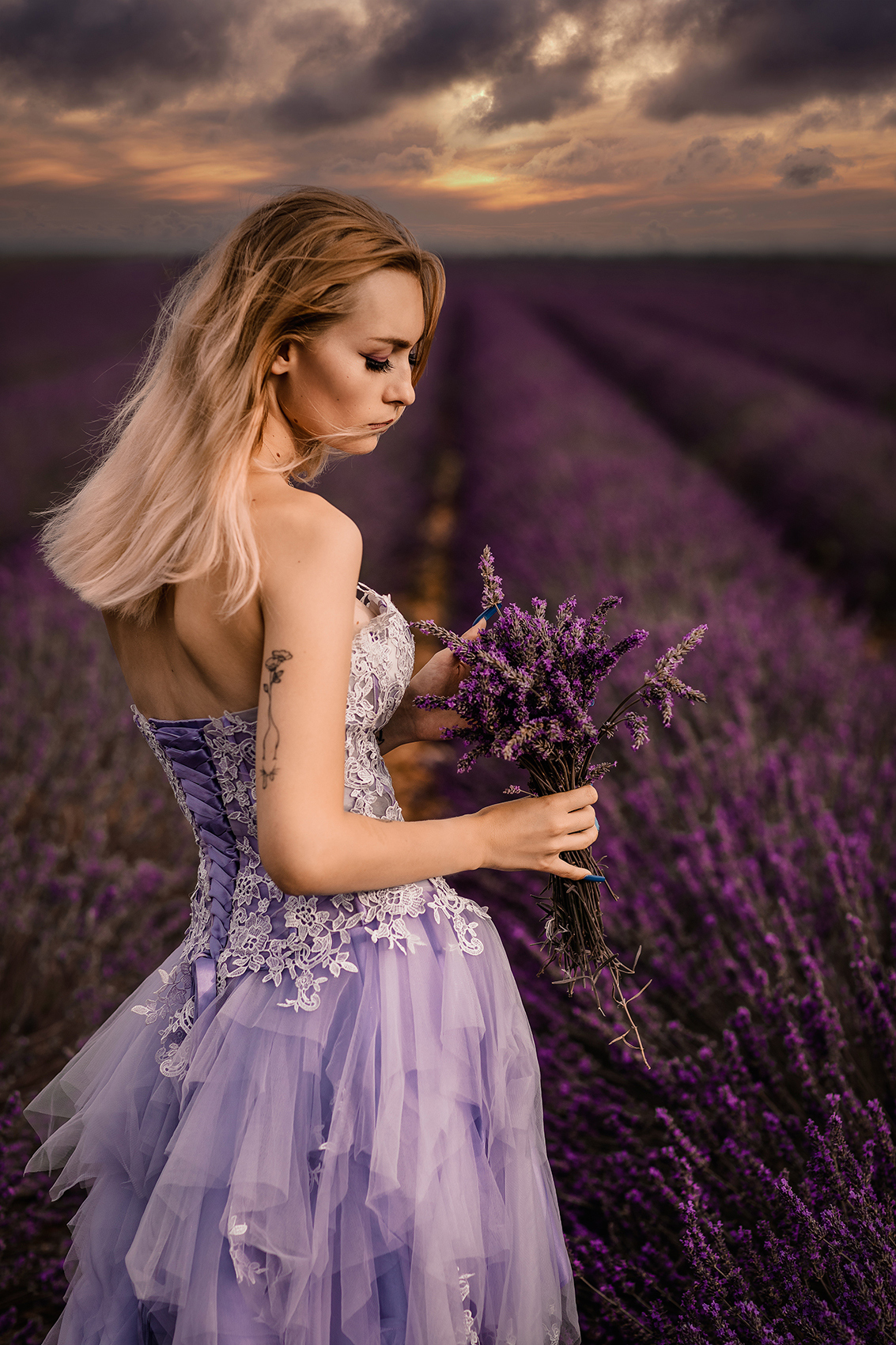 Anastasija - Modèle / Photo Shooting / Lavensole - Champ de lavande