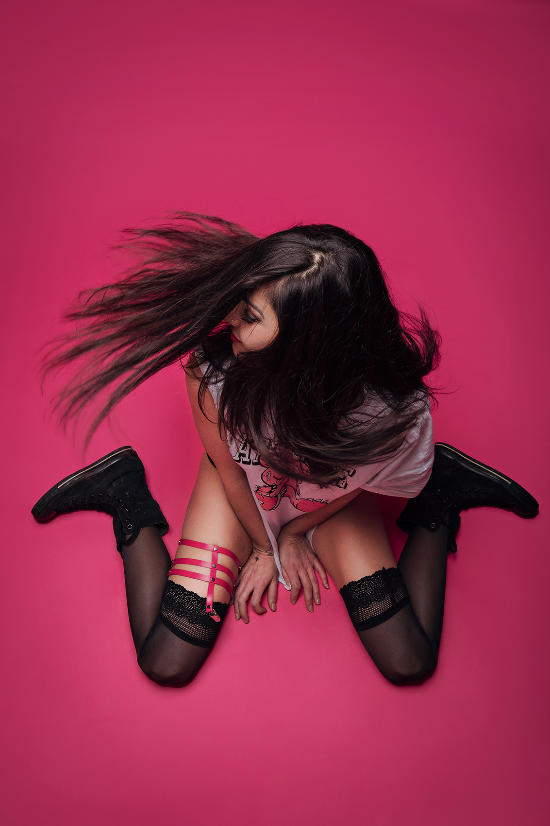 Photo Shooting / Céline Zengaffinen - Studio - FUN Rose